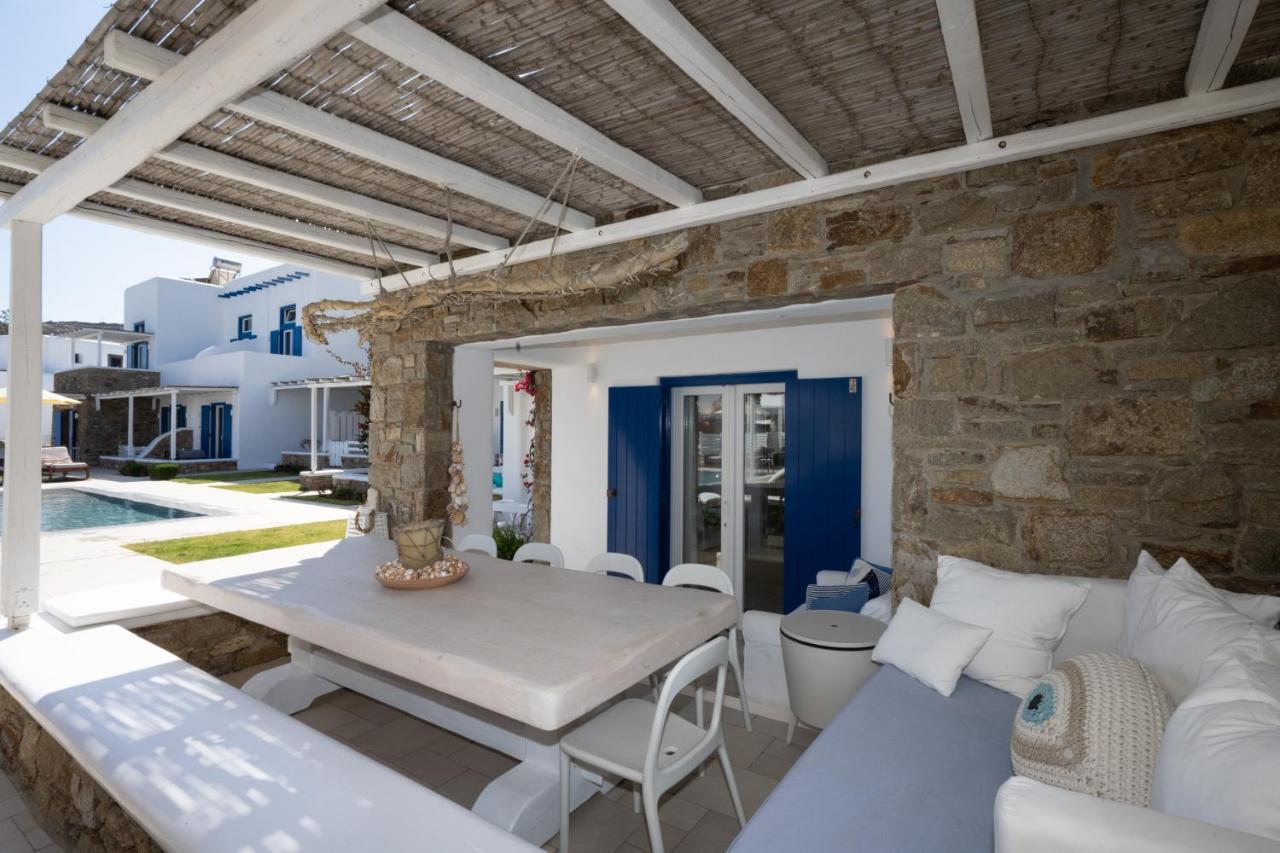 Blue, White And Grey Suites Ornos  Exterior foto