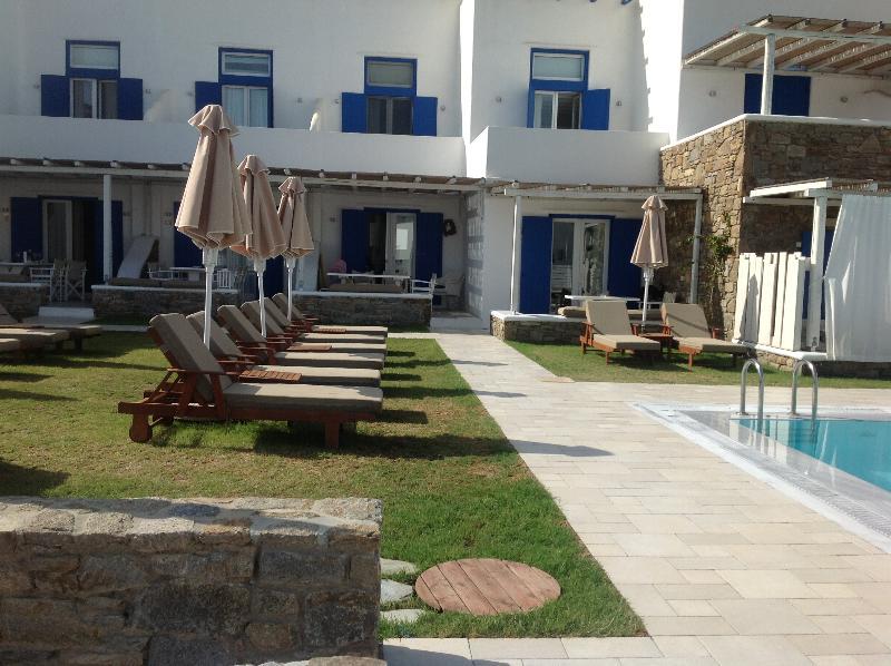 Blue, White And Grey Suites Ornos  Exterior foto